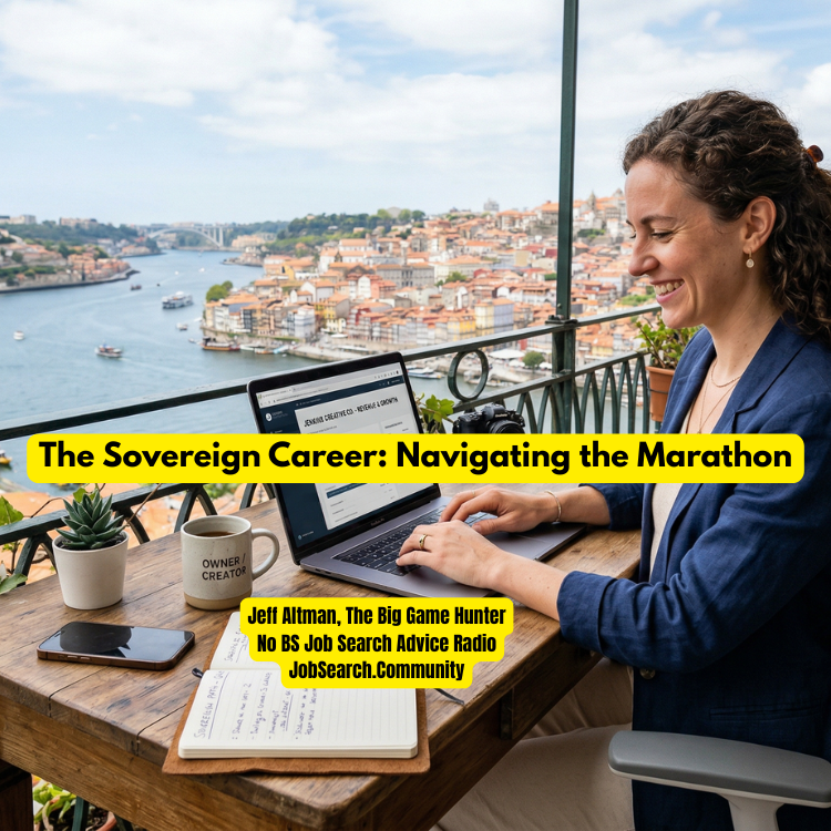 TheBigGameHuntr's tweet photo. EP 3147 This video focusing on decoupling income from time and leveraging professional wisdom to ensure long-term career sovereignty. https://t.co/pnNOUaNItz #careerpodcast #podcast #nobsjobsearchadviceradio #jobsearchcoaching #asktheexpert #asktheexperts #askthebiggamehunter https://t.co/s0JLKr6jS7