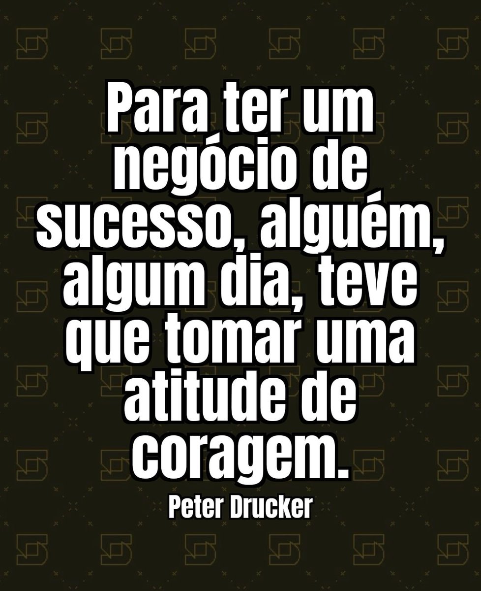 Sinco_Brasil's tweet image. Para ter um negócio de sucesso, alguém, algum dia, teve que tomar uma atitude de coragem.

Peter Drucker

#PeterDrucker