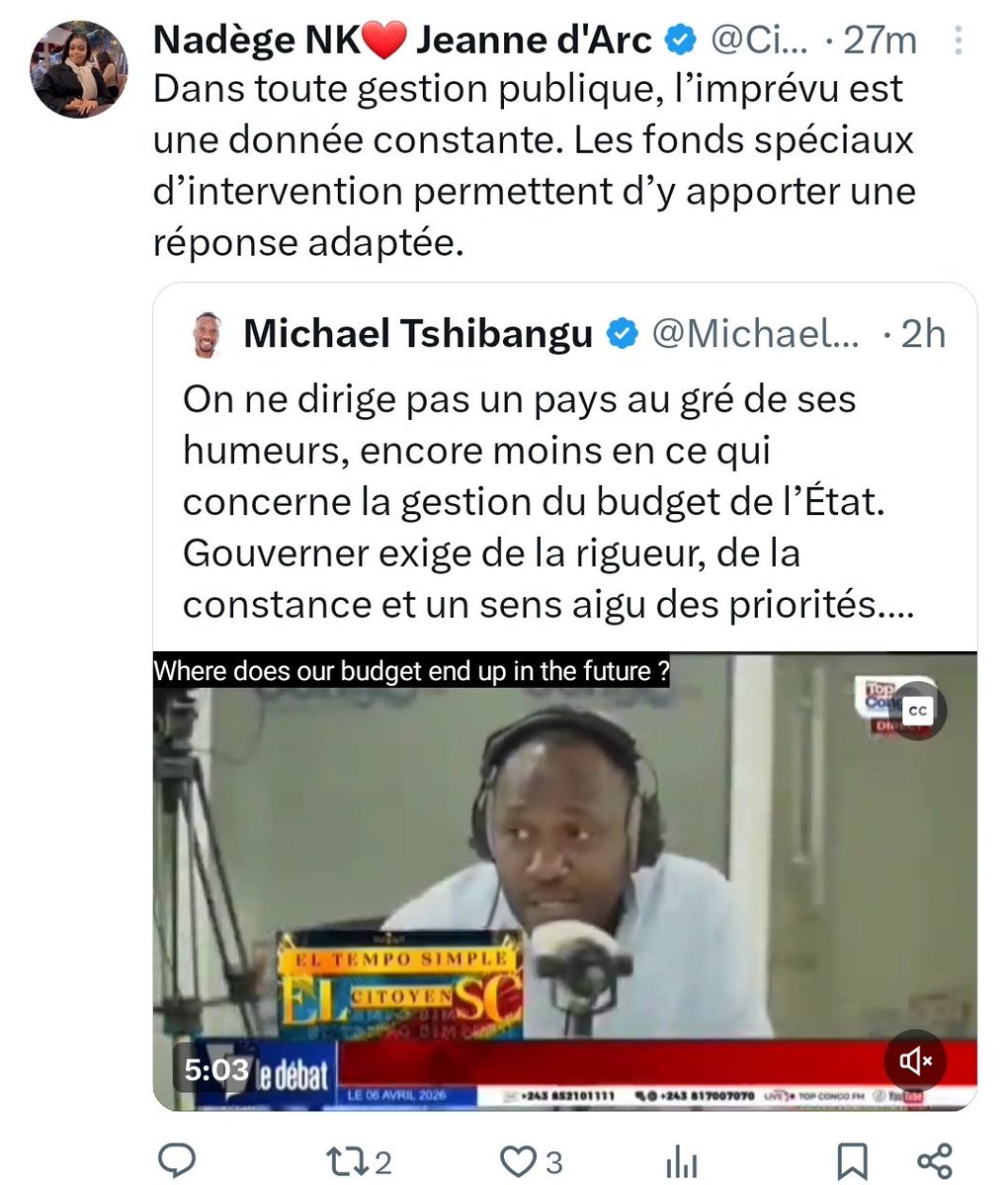 Michael Tshibangu tweet media
