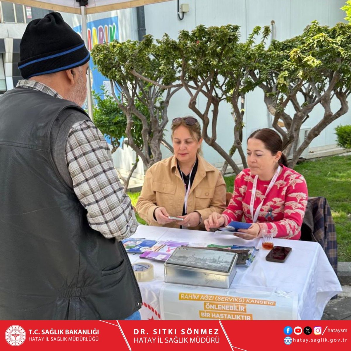 İskenderun İlçe Sağlık Müdürlüğünden 1-7 Nisan Ulusal Kanser Haftası Etkinliği 

1-7 Nisan Ulusal Kanser Haftası kapsamında, İskenderun Belediyesi 4 Nolu Sosyal Tesislerinde açılan stantta farkındalık etkinliği gerçekleştirildi.