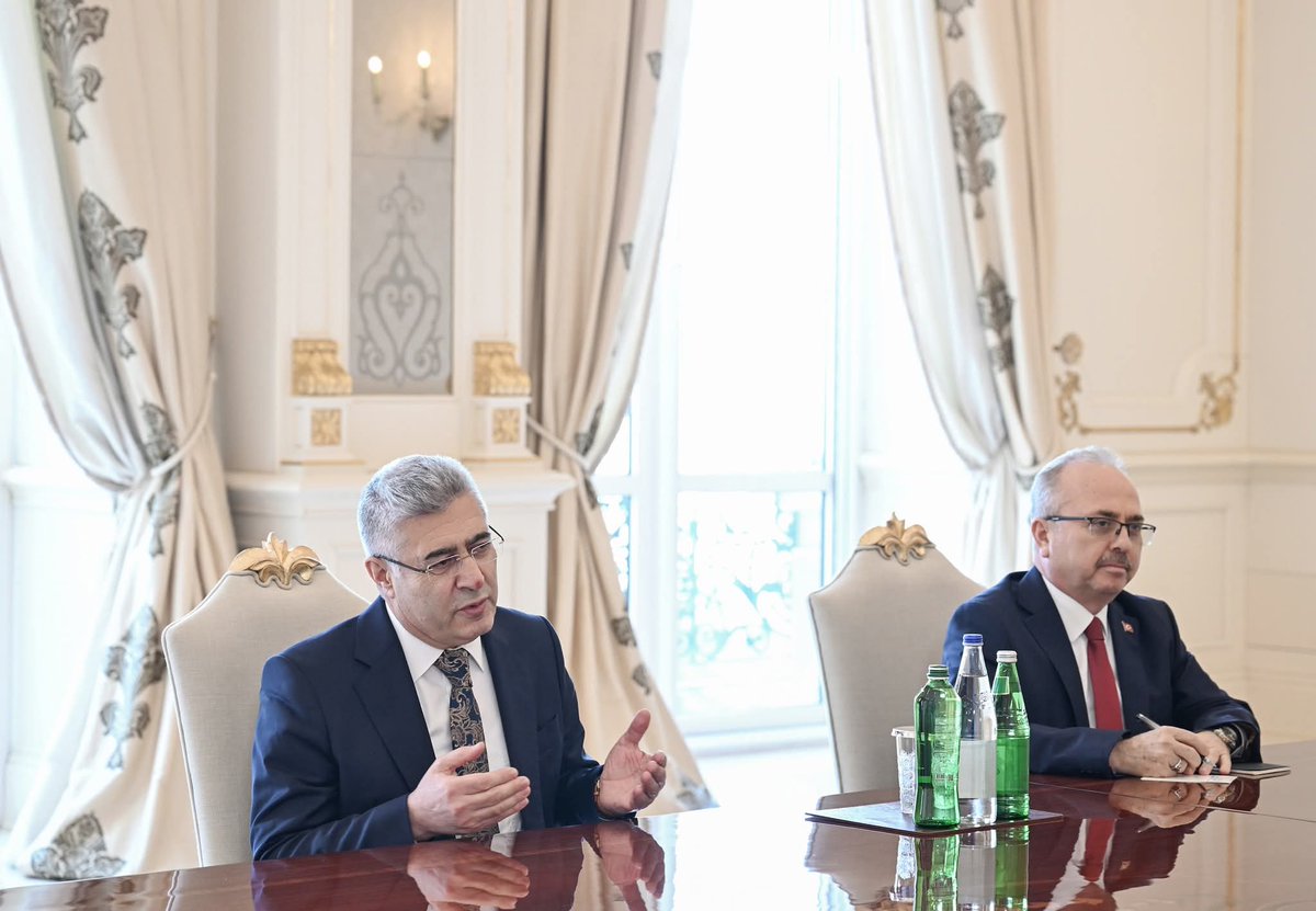 Prezident İlham Əliyev Türkiyə Ali Məhkəməsinin Baş prokurorunu qəbul edib.

president.az/az/articles/vi…