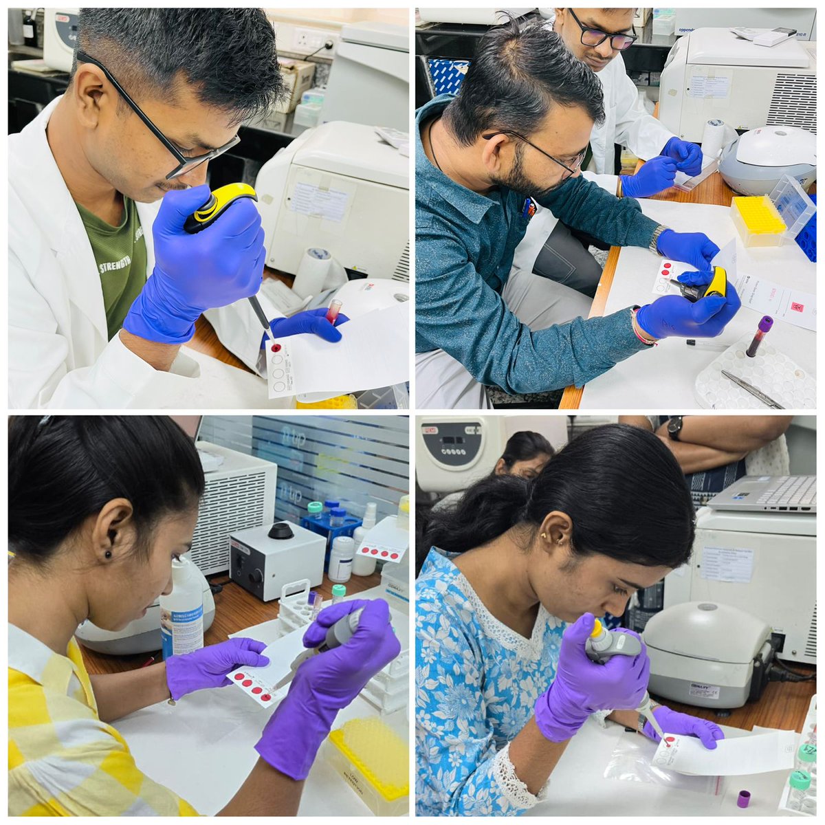 IcmrNichr's tweet image. Two-Day Hands-on Workshop on DBS-based Molecular Diagnostics for Leukemia is being conducted on 07–08 April 2026 @IcmrNichr
Led by @draroonimamisra ,Scientist E the training focuses on DBS for accessible, high-throughput leukemia diagnostics.
#DBS #Leukemia #TranslationalResearch
