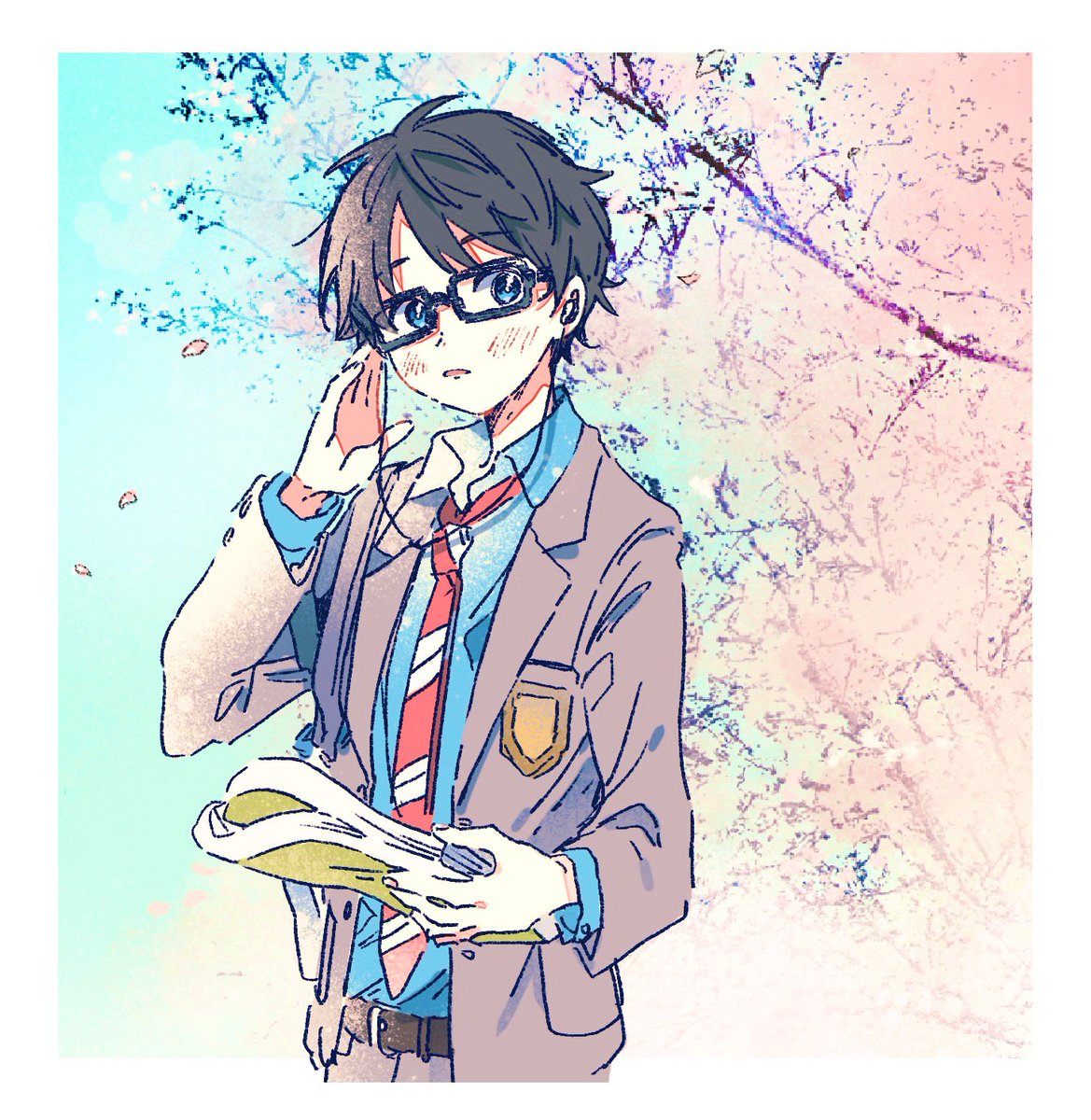 poipoi_mg's tweet photo. フォロワに捧げた有馬公生くんのFA🌸 https://t.co/X8Ya1cBh8R