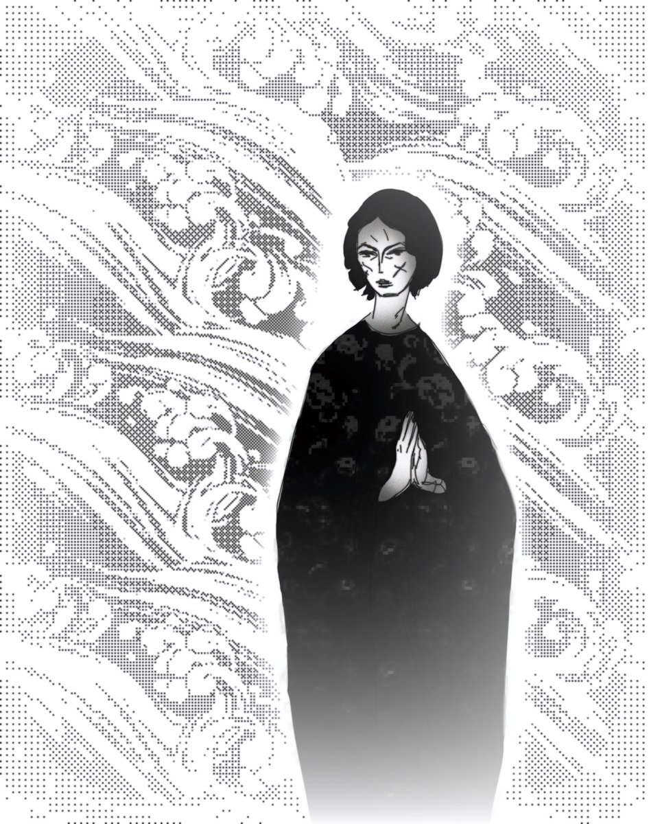 mmarfaaa's tweet photo. liliya art from my video #liliyabogomolova #outlasttrials https://t.co/HaZjCaNxq8
