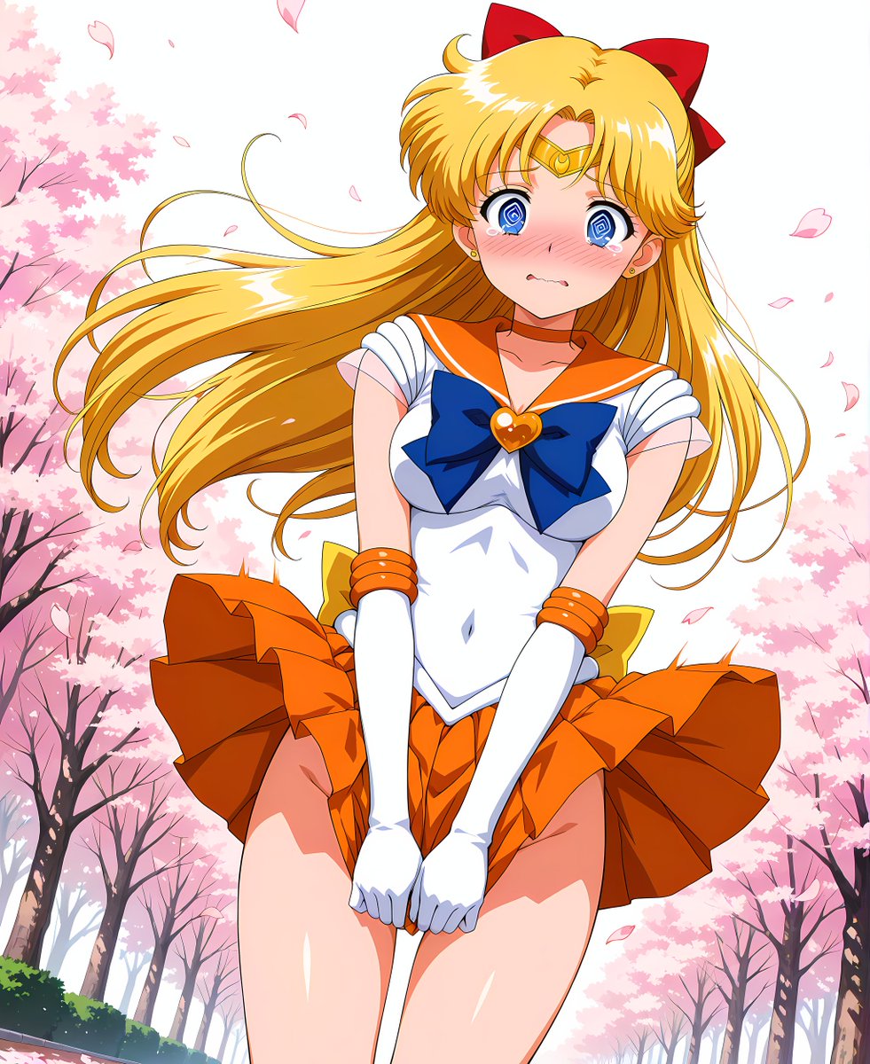 北風がきつくて寒かった💦 #セーラーヴィーナス #美少女戦士