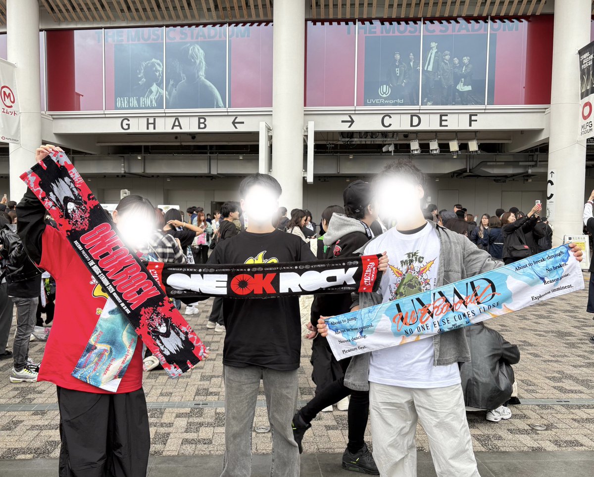 ur9o9o's tweet photo. 《 THE MUSIC STADIUM 2026 
             ONE OK ROCK × UVERworld ❤️‍🔥》

ONE OK ROCKもUVERworldもかっこよすぎた
隣の席の台湾OORerとも仲良くなれて最高◎ https://t.co/vtXyaPCPB3