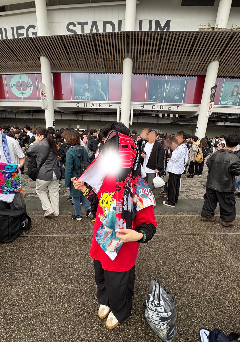 ur9o9o's tweet photo. 《 THE MUSIC STADIUM 2026 
             ONE OK ROCK × UVERworld ❤️‍🔥》

ONE OK ROCKもUVERworldもかっこよすぎた
隣の席の台湾OORerとも仲良くなれて最高◎ https://t.co/vtXyaPCPB3