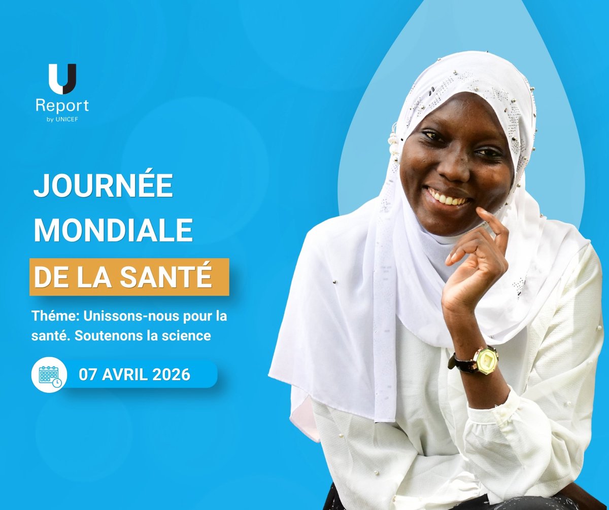 UReportNiger's tweet photo. Journée mondiale de la santé 🌍

Célébrons ensemble la force de la santé.  
Aujourd’hui est un rappel : mieux manger, bouger, se protéger et s’informer peuvent changer des vies.  

La santé commence par chacun de nous, mais elle grandit quand nous agissons ensemble. https://t.co/fPMHV2AI6j