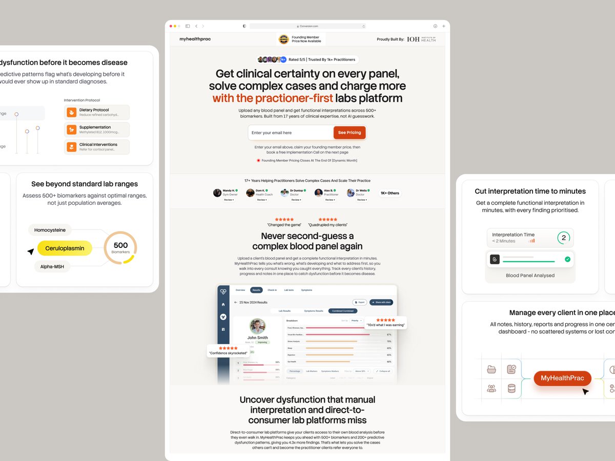 yasirahmadnoori's tweet image. Just started working on another landing page design project, and here is the first look.  

Minimal, Clear, and to the point.