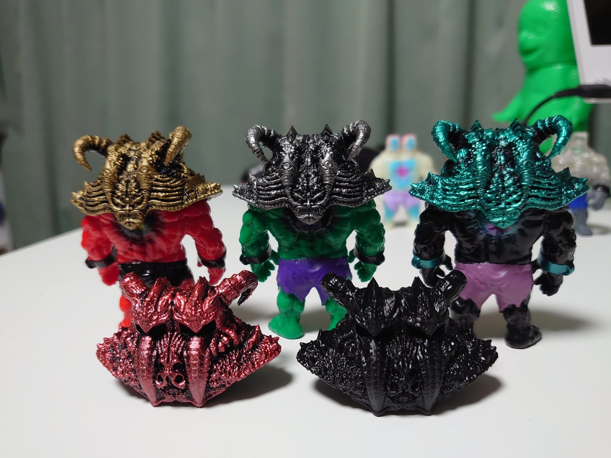 ジャイアントゴリラフランケンミニのアーマー🦍カッコイイ‼️ VAG用の