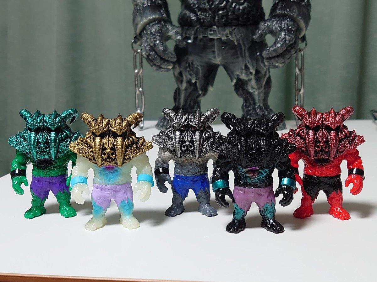 ジャイアントゴリラフランケンミニのアーマー🦍カッコイイ‼️ VAG用の