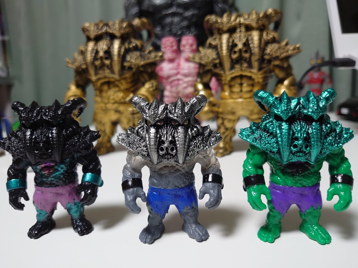 ジャイアントゴリラフランケンミニのアーマー🦍カッコイイ‼️ VAG用の