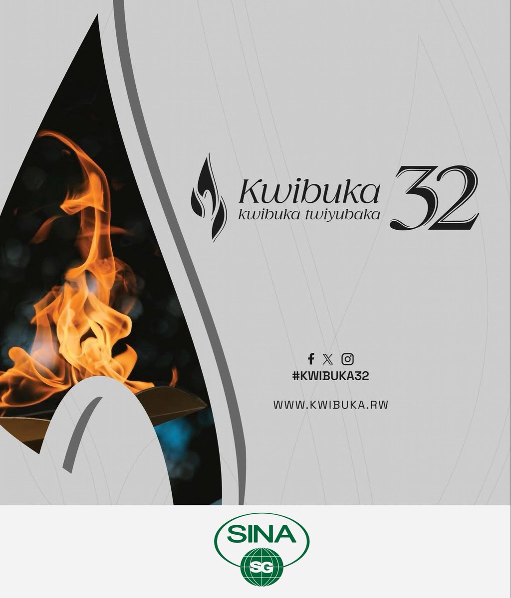 SinaRwanda's tweet photo. Kwibuka twiyubaka 

#kwibuka32 https://t.co/RVMOYjsC9X