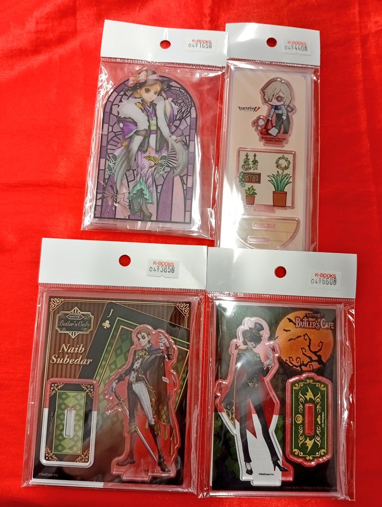 入荷情報】 第五人格 バトラーズカフェ アクリルスタンド 昆虫学者