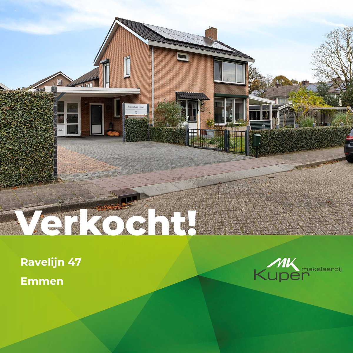 MakelaarKuper's tweet photo. VERKOCHT in Emmen! 😍

Deze mooie en goed onderhouden VRIJSTAANDE woning aan de Ravelijn 47 in Emmen 🤝

Wilt u meer weten over het verkopen van een woning? Neem dan gerust met ons contact op: 0591 612120 of info@makelaardijkuper.nl

https://t.co/WwKBkN0315 https://t.co/r6stMtHi6w