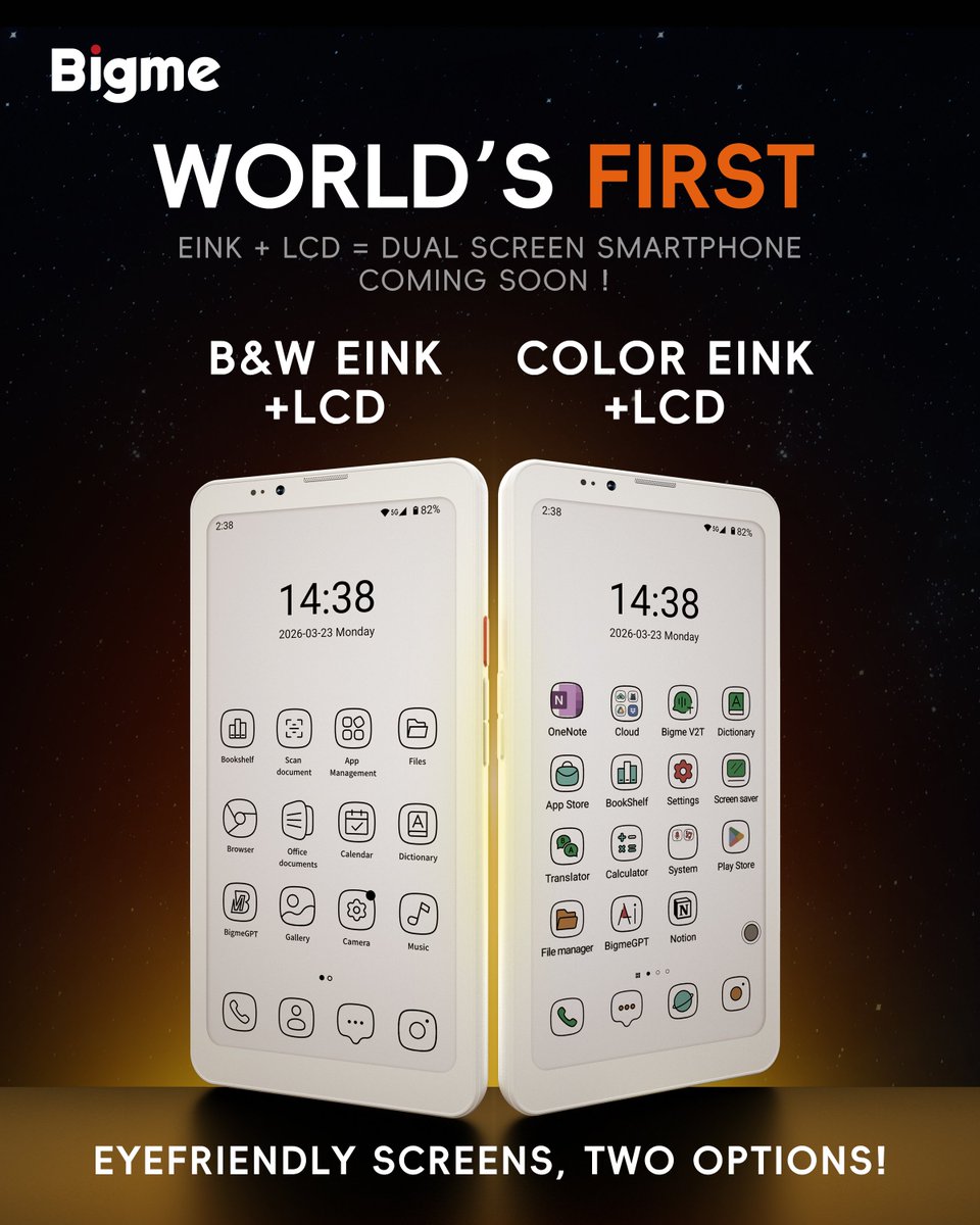 Bigme E Ink Tablet tweet media