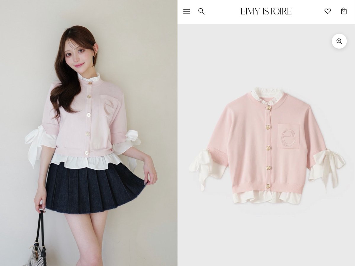 szk_o9___'s tweet image. eimyの春カラーコーデ4選🌸🎀
甘すぎないピンクが大人可愛い…♡