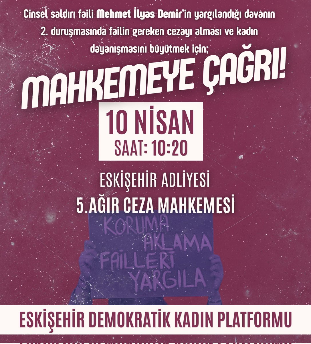esk_kadin's tweet photo. "Koruma, aklama, failleri yargıla!" demek için Eskişehir adliyesindeyiz! https://t.co/nTbFTfktIe