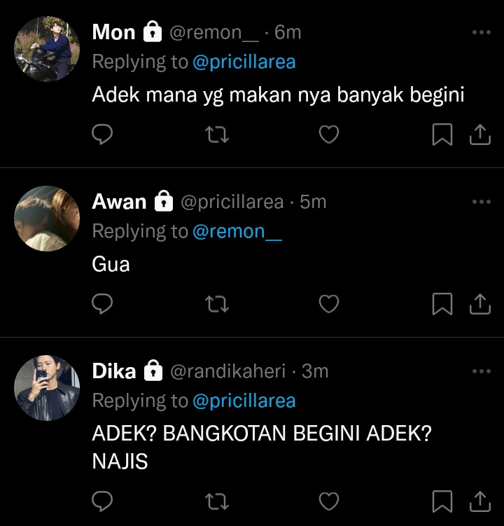 lforlika's tweet photo. #SilAw - few tweets
Awan jadi adek? https://t.co/Kda6s0GaNh