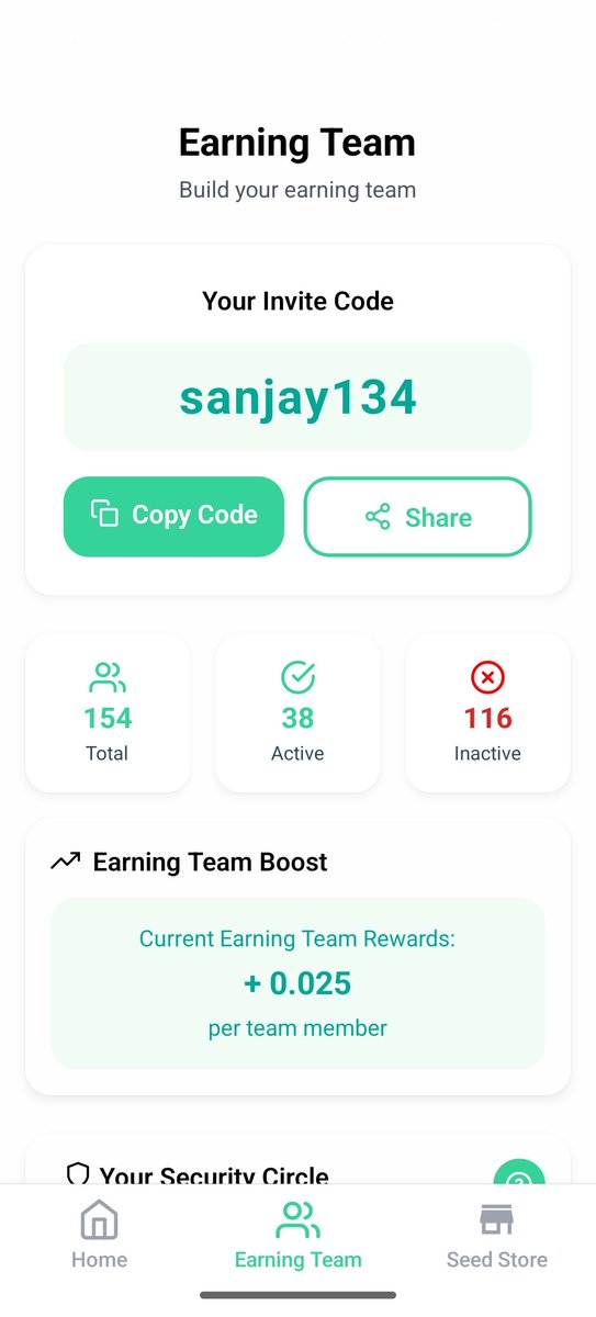 SanjaySatshana's tweet image. Join with my referel and earn bonus sprout points 🔥 
Invite code: sanjay134
#taptoearn #btc
#pinetwork2026
play.google.com/store/apps/det…