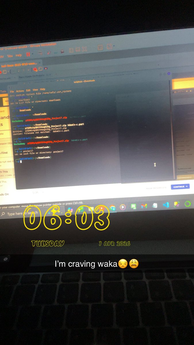 Bolutalksgospel's tweet image. Day 48✅
#100Dayscybersecuritychallenge 
Road to becoming and analyst  working on a project on @hack_ademy also took my course.