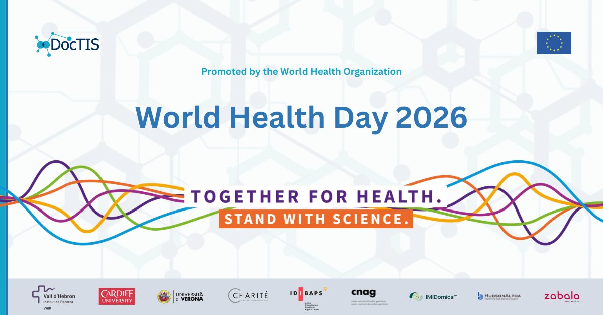 DoctisEU's tweet image. 🩺 On #WorldHealthDay 2026, @WHO highlights how science drives global health

🔬 Progress depends on cooperation across researchers, clinicians &amp;amp; institutions. #DocTISProject applies this approach to advance treatments for #IMIDs

👉 doctis.eu

#TogetherForScience