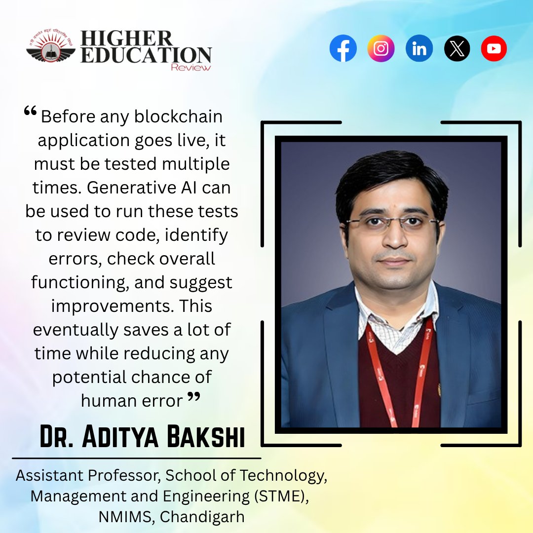 How Generative AI is Reinventing Blockchain Development Dr. Aditya ...