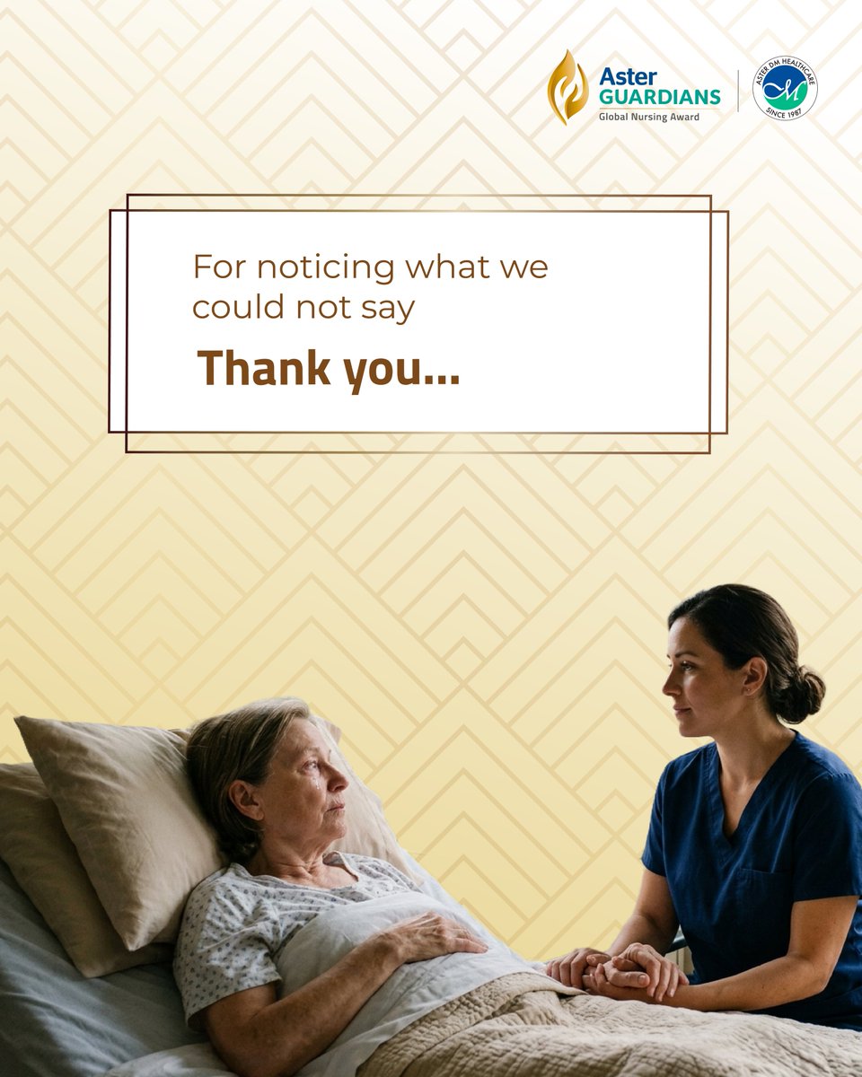 AsterGuardians's tweet image. Not every moment is fast-paced. Some are quiet, unspoken, and deeply human. It is in these pauses that connections are built, and trust takes shape.
What is a moment from your time on the frontlines that stayed with you? Share it with us.

#NurseLife #NursesUnite #NurseOnDuty