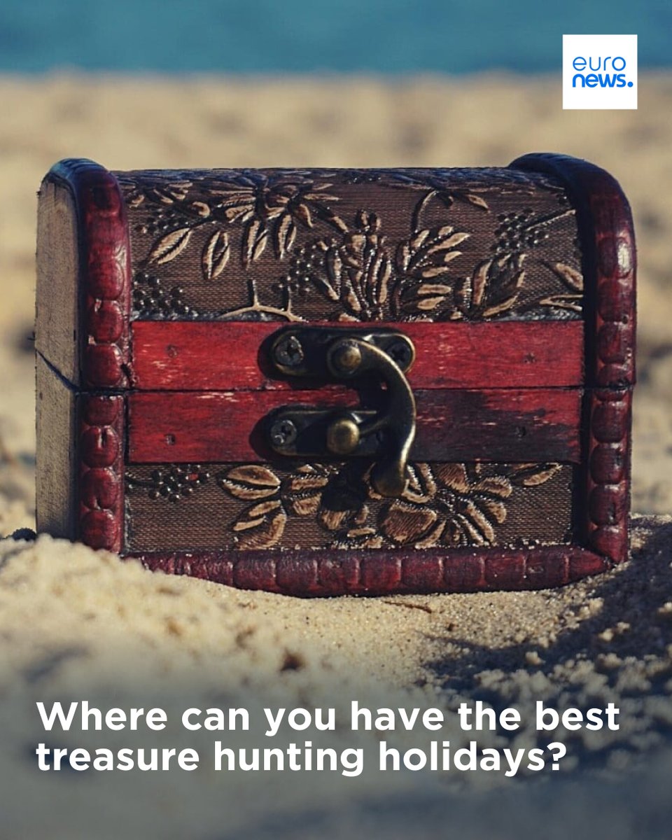 euronews's tweet image. From finding gold coins to discovering underwater shipwrecks, these are the best treasure hunting destinations for adventure seekers. #Destinations
➡️ l.euronews.com/iFNr