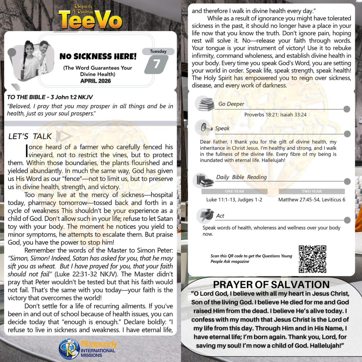 Rhapsody of Realities tweet media