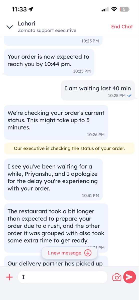 sp20131's tweet photo. @zomato @zomatocare @deepigoyal 
What about my issue . https://t.co/KBUUhBGGZe