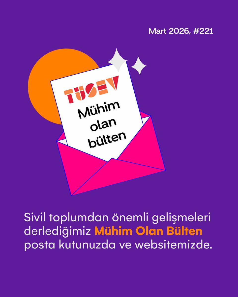 TÜSEV - Türkiye Üçüncü Sektör Vakfı tweet media