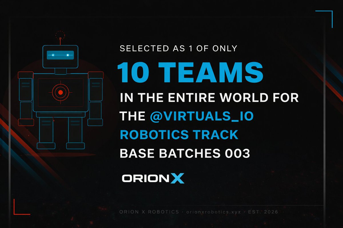 OrionX Robotics tweet media