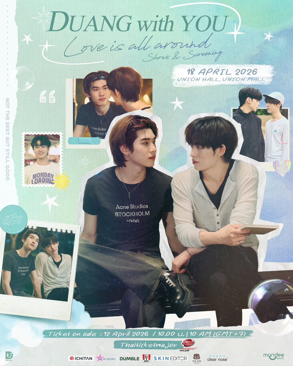 meebuddyticket's tweet photo. รับกดบัตร #ด้วงกับเธอSeries นะคะ

🍎⋅ สามารถกรอกฟอร์มด้านล่างได้เลยน้า
🍎⋅ กดไม่ได้คืนค่ากด 100% 
🍎⋅ สงสัยตรงไหนสอบถามทาง DM ได้เลยค่า

https://t.co/fSgL6p5Fla

(( ปิดรับฟอร์มวันนี้ 21:00 น. ))
#รับกดบัตร #รับกดบัตรคอน 
 #DuangWithYouSeries https://t.co/J0DUnT605b