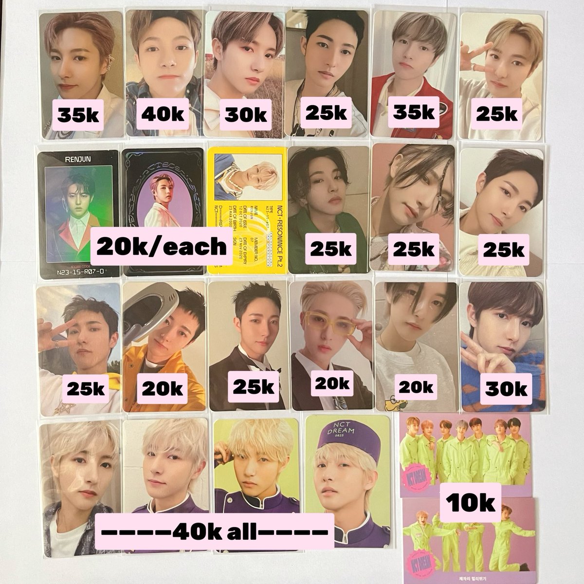 renkhive's tweet photo. wts | want to sell ina
aab pc renjun

❤️ mostly good condi
❤️ keep with dp
❤️ excl. pack n admin
🍊 bisa oren
📍Lampung
negotiable yaa (tipiz) https://t.co/6Li5PbDNhW