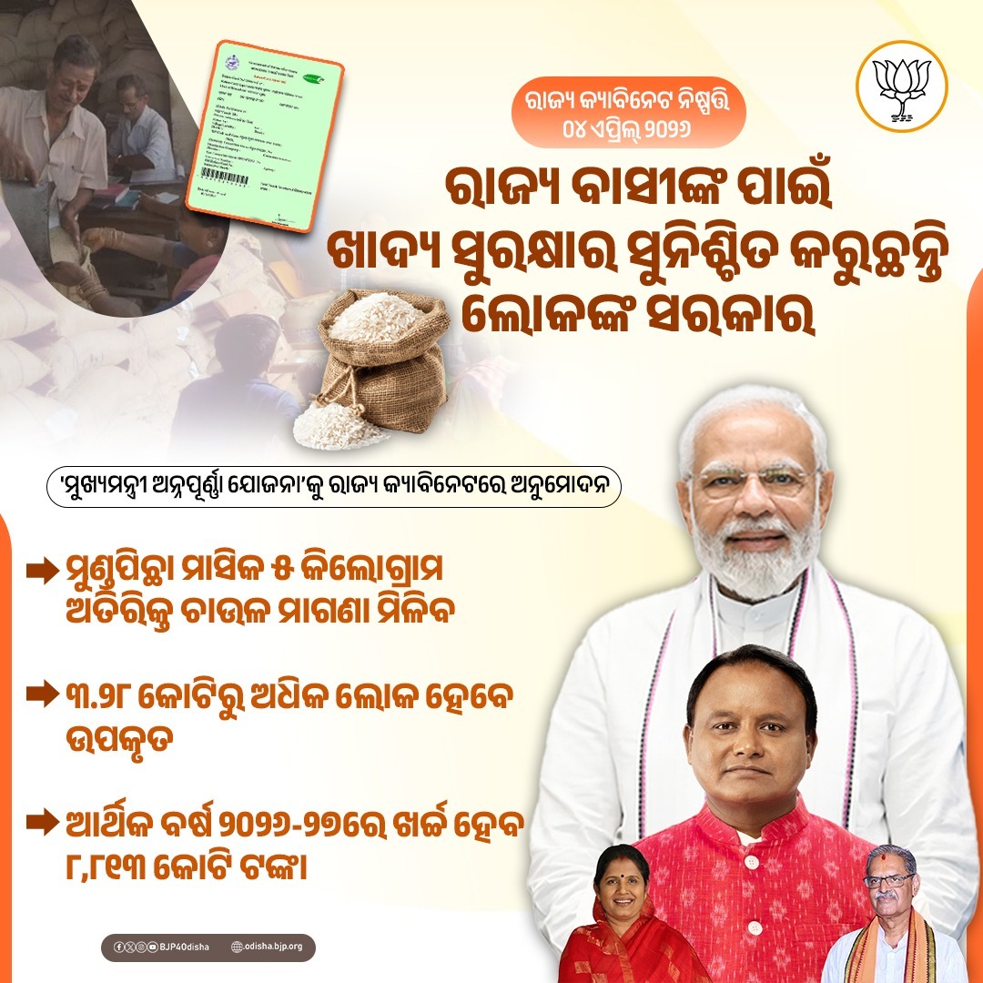 BJP Odisha tweet media