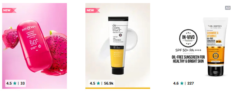 GrabOnIn's tweet image. Sunscreens  ₹499 😍✨

👉 Shop now:   grbn.in/vfeRHDtRar

#Skincare #Sunscreen #GlowUp #DealAlert #ShopNow