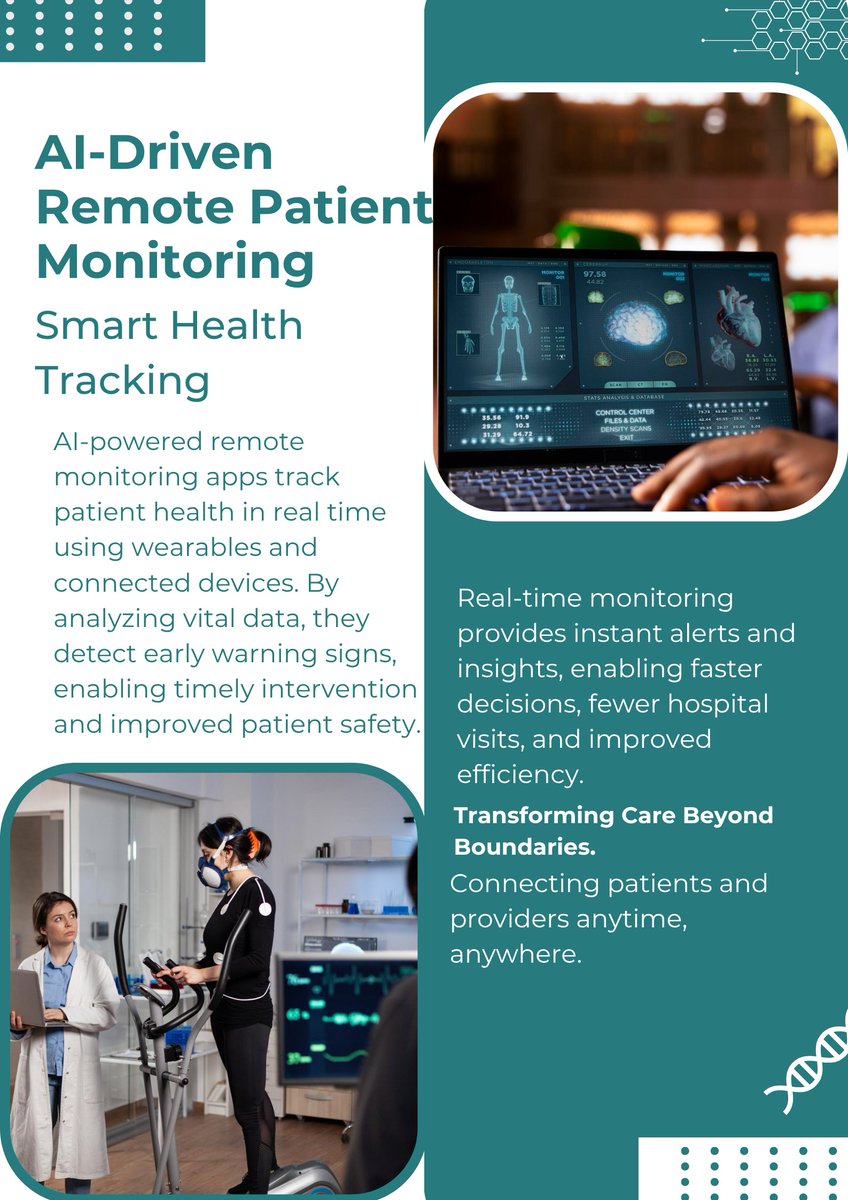 topappcompanies's tweet image. 🚀 AI is transforming healthcare apps!
Smarter care, faster services &amp;amp; better outcomes for patients.
Build secure, scalable &amp;amp; intelligent healthcare solutions today.
#AI #HealthcareApps #AppDevelopment #DigitalHealth #Innovation