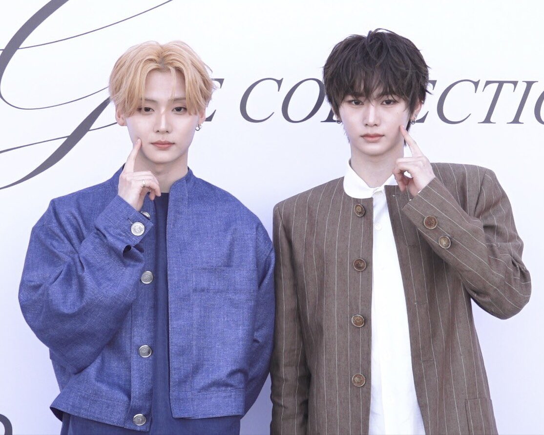 #SANGWON &amp; #ANXIN at the MISS GEE Collection 2026 F/W Show.