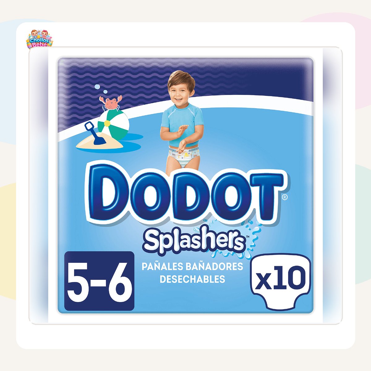 ChollosBebe's tweet photo. 🔥 CHOLLO BEBÉ 🧷
👶 Marca muy usada por padres
Dodot Splashers - 10 Pañales Bañadores Desechables, 14+ kg, No Se Hinchan Y Fácil de Quitar, Talla 5
✅ Ahora: 8,70€ (-61%)
https://t.co/6NgoHKpH2k

#bebe #chollos #panales #dodot https://t.co/7lb8mQ6Dog