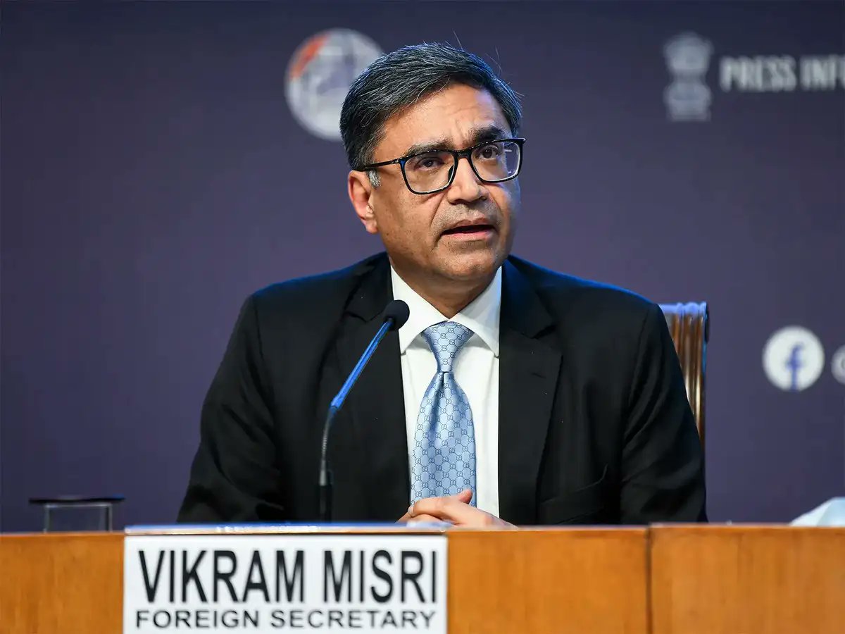 DynamiteNews_'s tweet image. India’s Foreign Secretary Vikram Misri will visit Washington, D.C. from April 8-10 to review the full spectrum of India–US ties. The MEA says the visit will aims to advance ongoing bilateral cooperation across key sectors.

@MEAIndia #VikramMisri #IndiaUSRelations #MEA