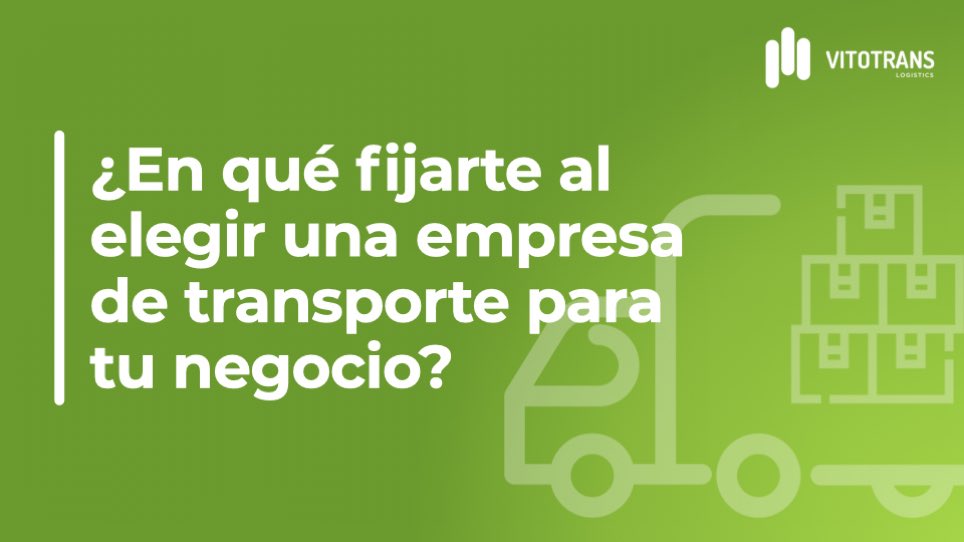➡️ ¿En qué fijarte al elegir una empresa de transporte para tu negocio? ✅
librered.net/como-elegir-la…