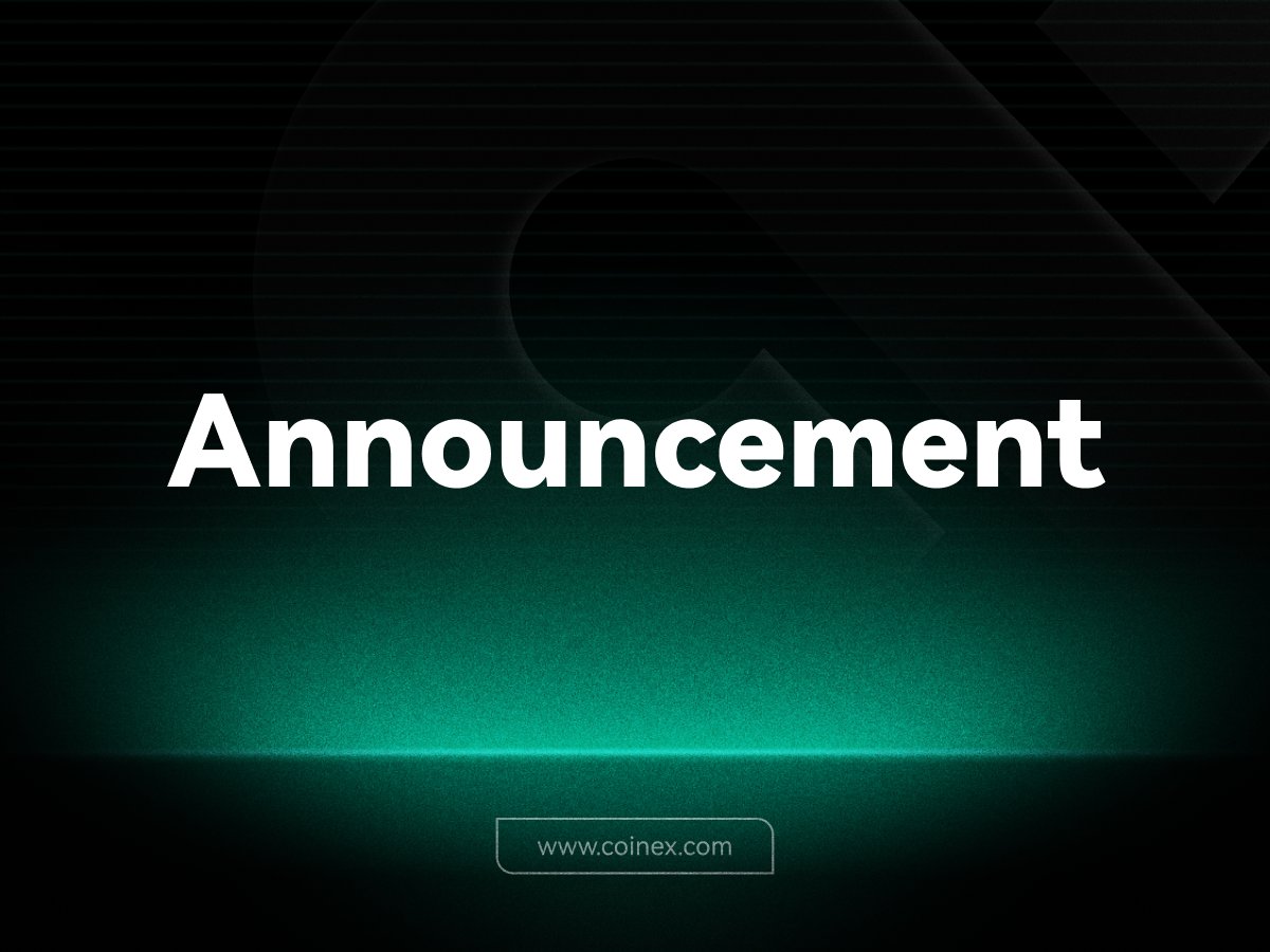 coinexcom's tweet photo. 📢 Delisting update 

STRD, NUB, NTRN and 9 more tokens will be removed from CoinEx on Apr 1, 2026. 

Full details → https://t.co/B2Krf0E2Vi https://t.co/fsHANNubee