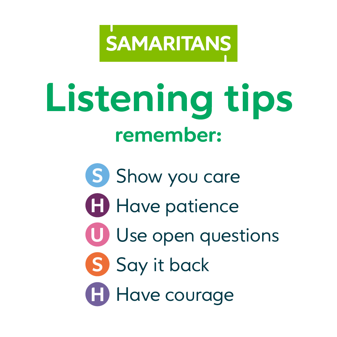 MaccSamaritans's tweet photo. #TipTuesday Check out these listening tips! https://t.co/z3v4CfbmUG
