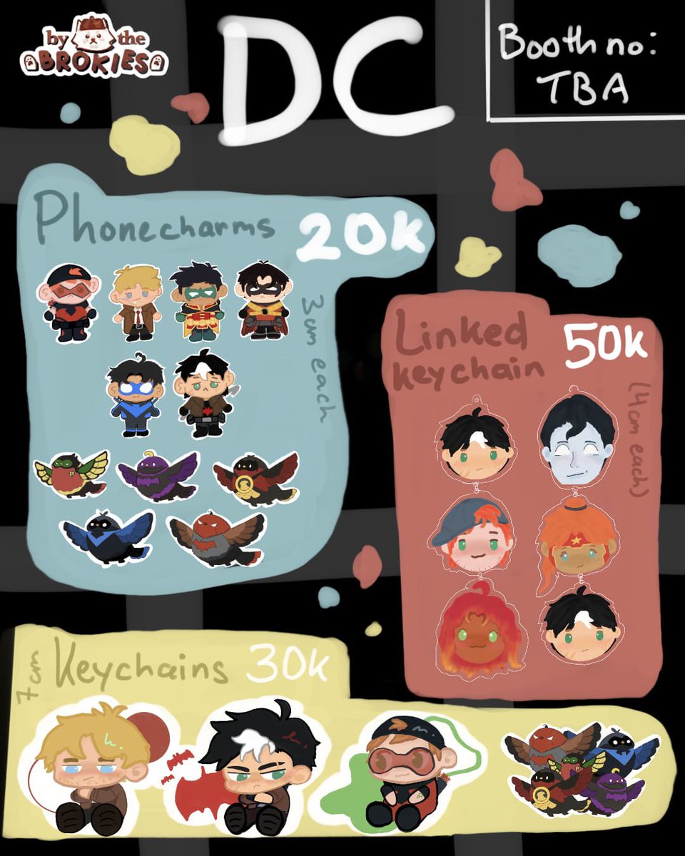 lenciatelier's tweet photo. likes & shares appreciated!!
ByTheBrokies is coming to #comifuro22 !
PRE-ORDER open 3-21 April 2026
Articโs catalog: #DC , #Voltron , #LegoMonkeyKid , & more! (1/4)
๐ https://t.co/XBnfIsMnVJ
follow our IG: @/bythebrokies
dm for any inquiries!!
#cf22 #comifuro22catalog https://t.co/hsRFFw8y7n