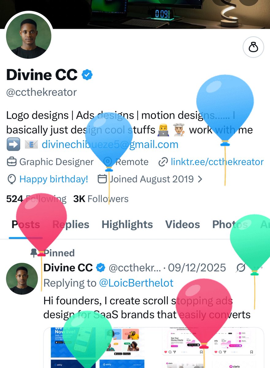 Divine CC tweet media