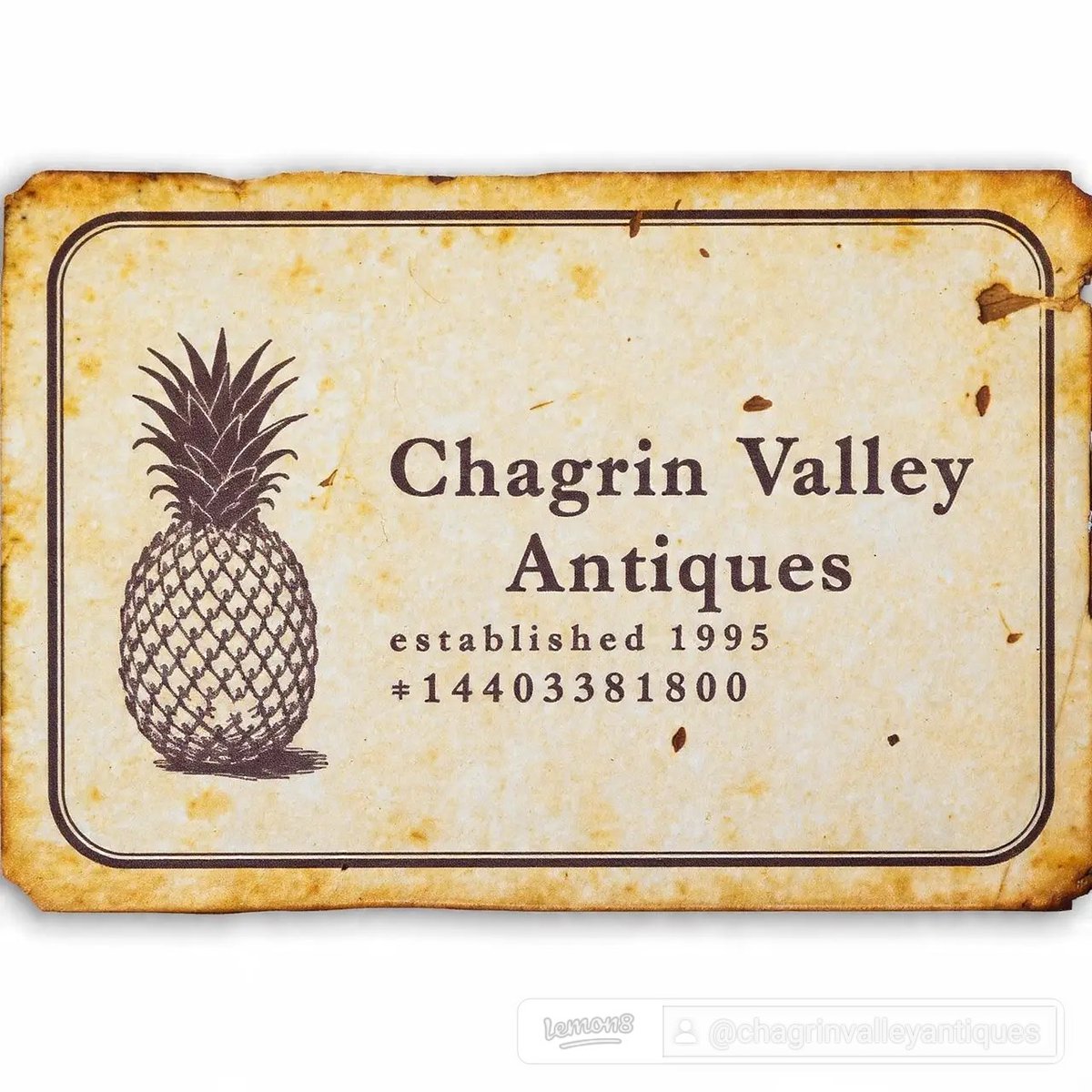 ChaValeyAntique's tweet photo. @CinemaCityatMar @buffer Chagrin Valley Antiques https://t.co/OUQZ8zAUY3