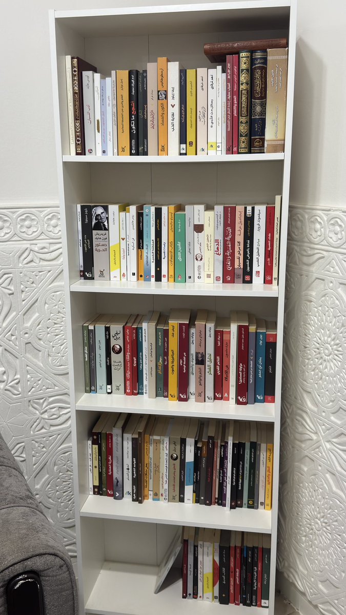 qa5471's tweet photo. من ضمن أمنياتي عندما كنت في التاسع من عمري أن يكون لي برجاً من الكتب و أملك أفضل الكتب المعروفة على مستوى العالم و أبحر في عالم القراءة و أحاول أن أتعملق كما تعملق كبار الاساتذة و المؤلفين المشهورين .. 

حققت هذا الحلم بسبب الشغف منذ الصغر وما زلت أطمح أن أملك 1000 كتاباً حول المنزل .