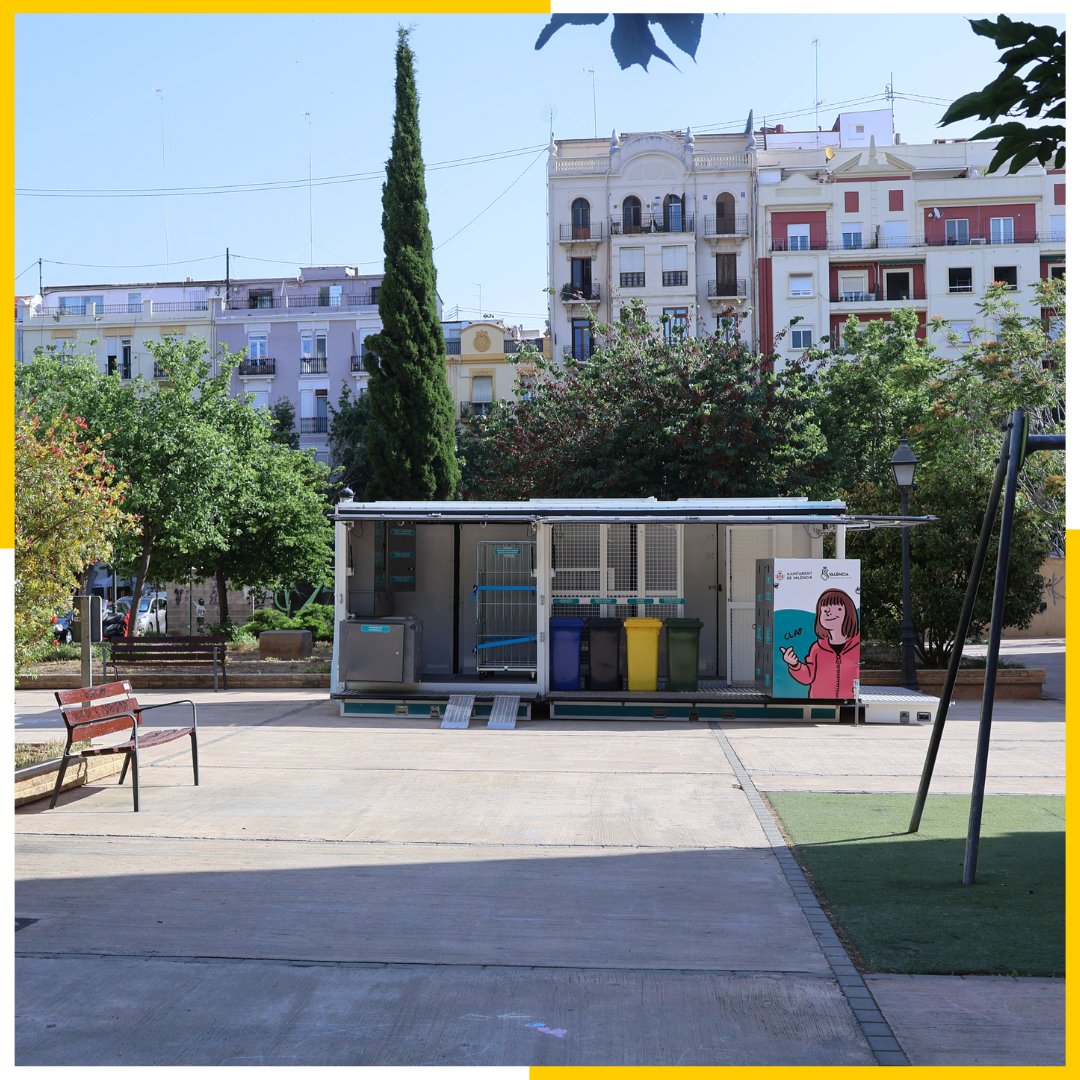 ValenciaNetaVLC's tweet photo. Bon dia! Hui pots trobar els #ecoparcs mòbils de l'@AjuntamentVLC i l'@Emtre_AMV 🚛 a:

📍 #SantMarcellí -Camí Reial: Pl. Julio Ciges Marín
📍 #Trinitat: C/Almassora-C/Convent dels Carmelites
📍 #Natzaret: C/Sant Francesc de Paula - C/Manuel Andrés
📍 #Marxalenes: C/Sant Pancraç - C/Periodista Llorente

♻️ https://t.co/JkVrW90nSL