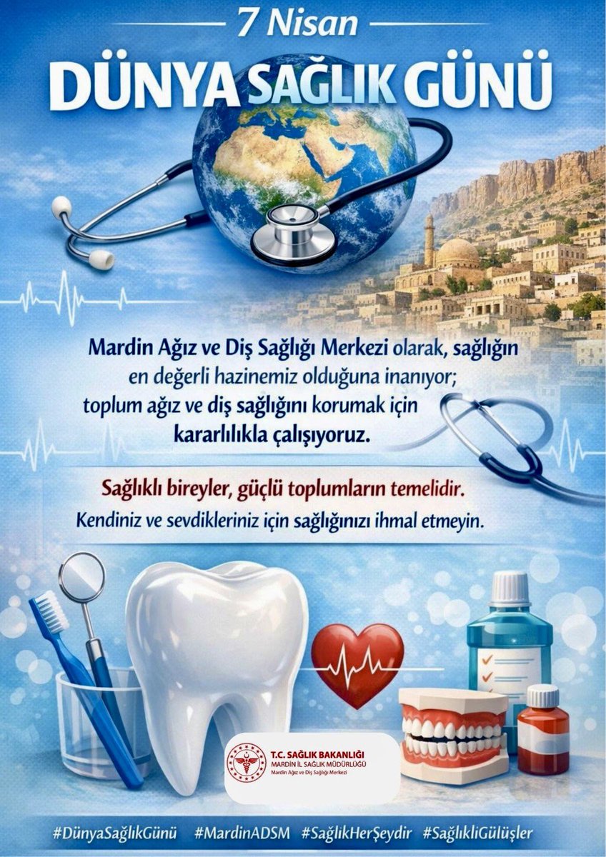 Mardin Ağız ve Diş Sağlığı Merkezi tweet media